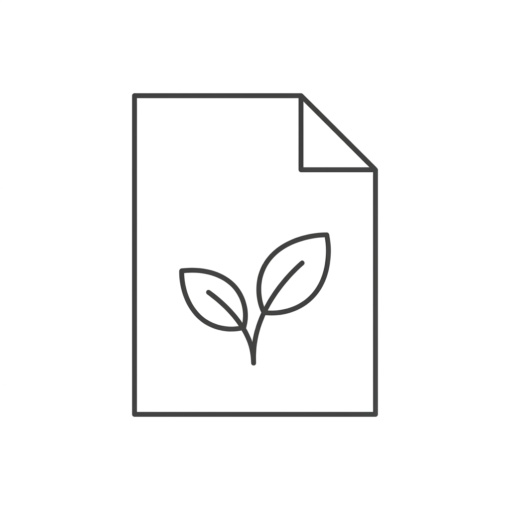 Picto papier durable